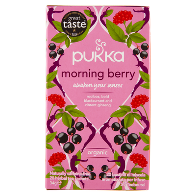 Pukka Morning Berry Organic 