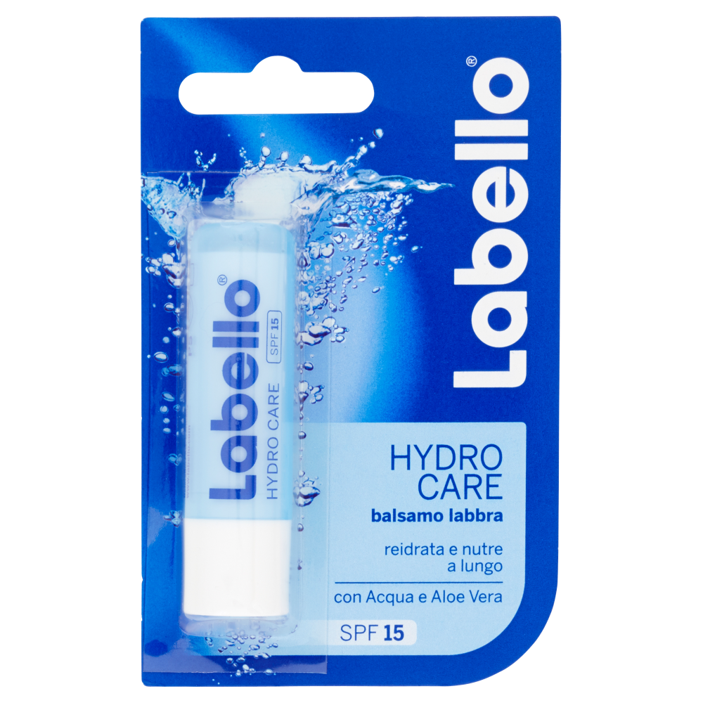 Labello Hydro Care Spf15 4.8 G, Burrocacao Labbra Idratante E Protettivo Con Aloe Vera Spf 15 5,5 Ml Rossetto - Immagine 9