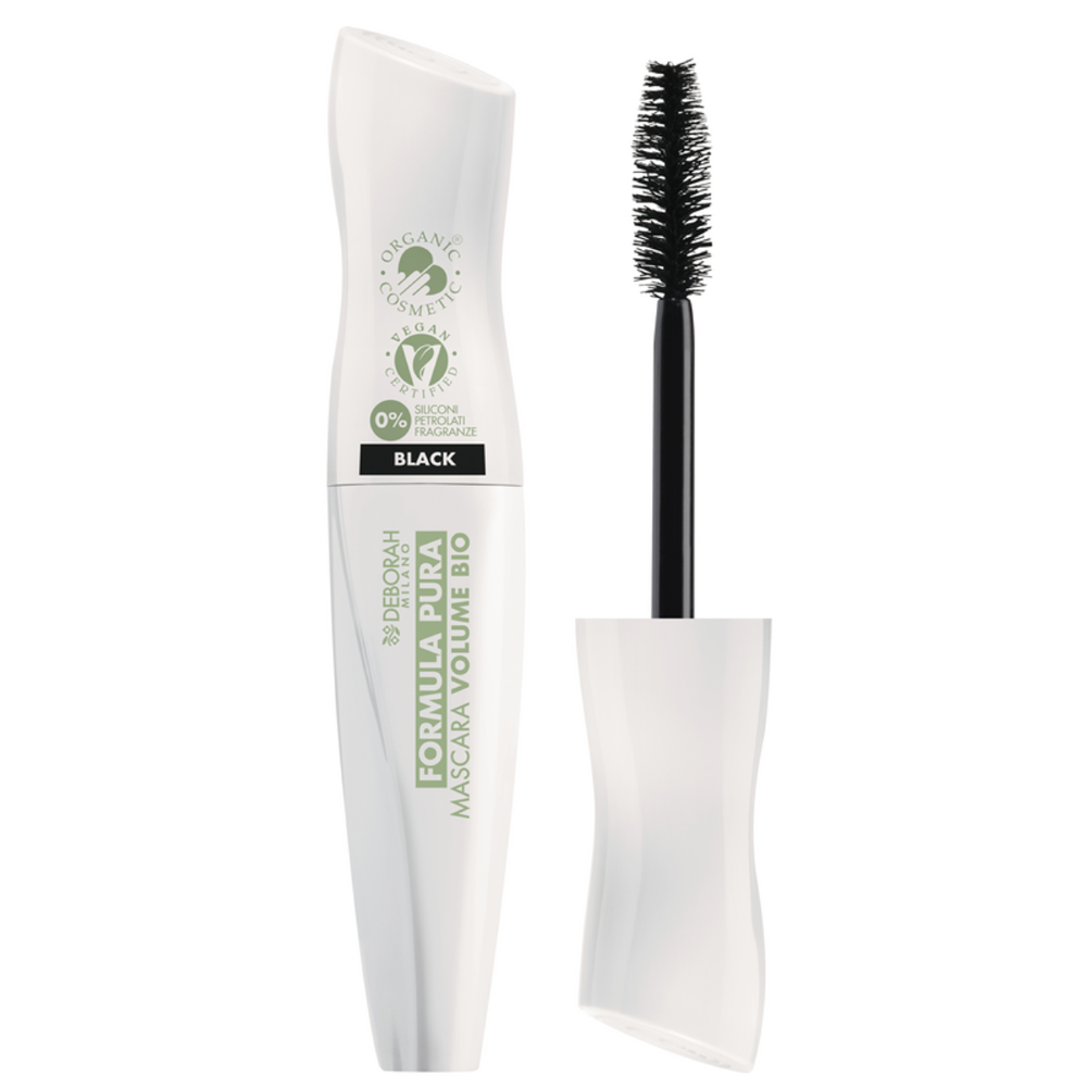 Deborah Formula Pura Mascara Volumizzante Bio Black, , large