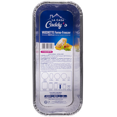 Caddy's Forno-Freezer 238x101 mm 3 Vaschette