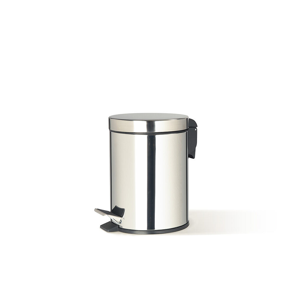 La Piacentina Pattumiera a Pedale in Acciaio Inox 5 Litri, , large