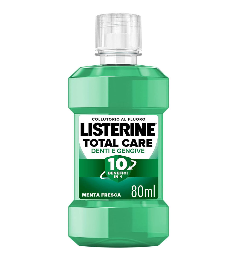 Listerine Total Care Collutorio 80 ml - -