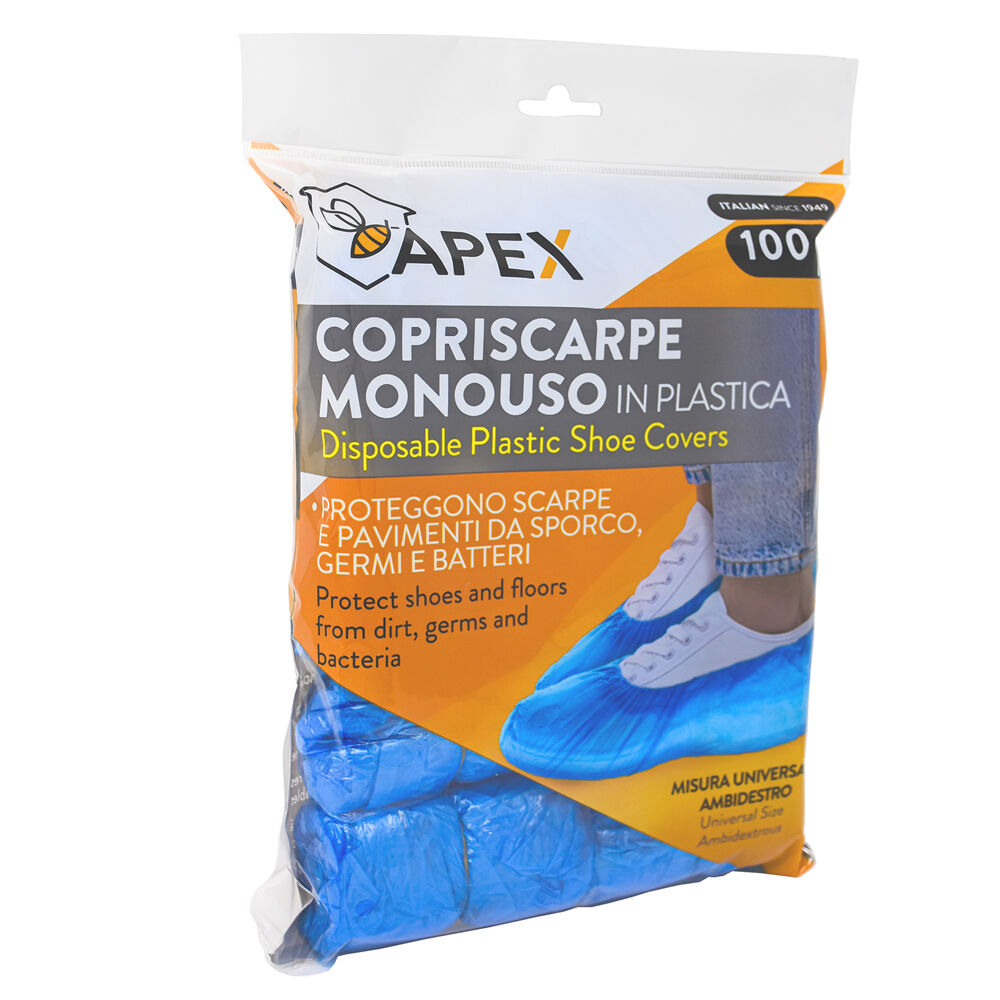 Apex Copriscarpe Monouso 100 Pezzi, , large