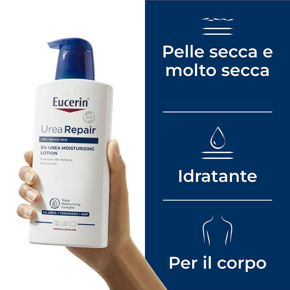 Eucerin UreaRepair Emulsione Idratante 5% Urea 400 ml, , large