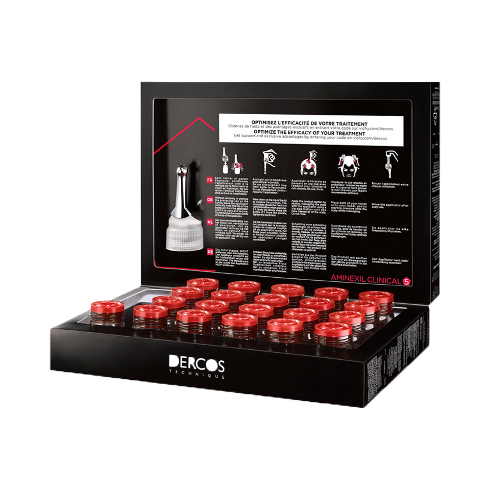 Vichy Dercos Aminexil Trattamento Anticaduta Uomo 21 Fiale - --image