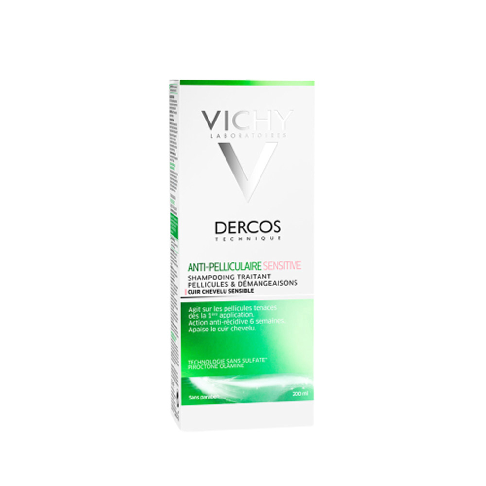 Vichy Dercos Shampoo Antiforfora 200 ml, , large