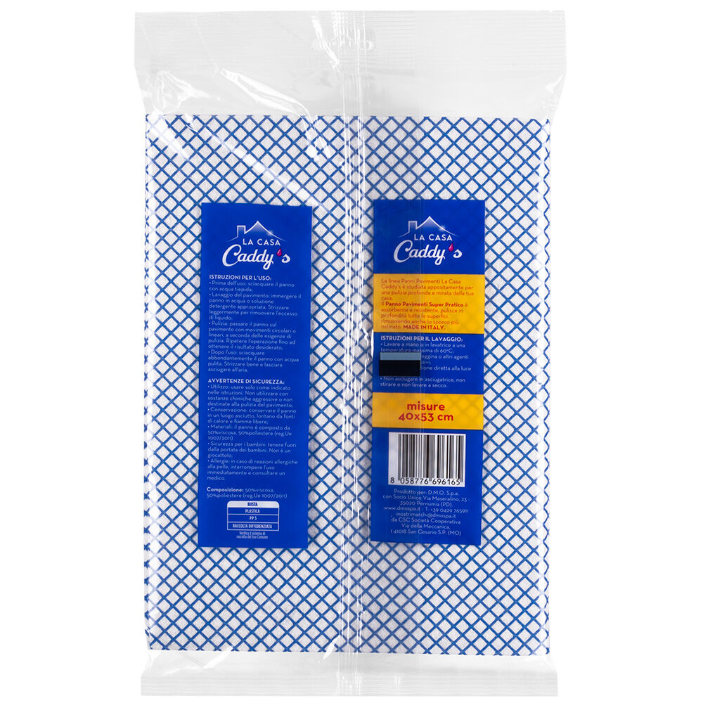 La Casa Caddy's Panno Pavimenti Super Pratico 3 Pezzi, , large