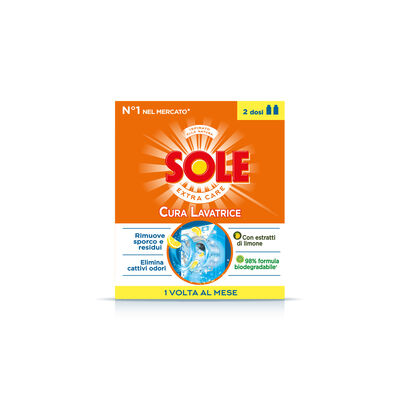 Sole Cura Lavatrice Freschezza Limone 2 x 250 ml