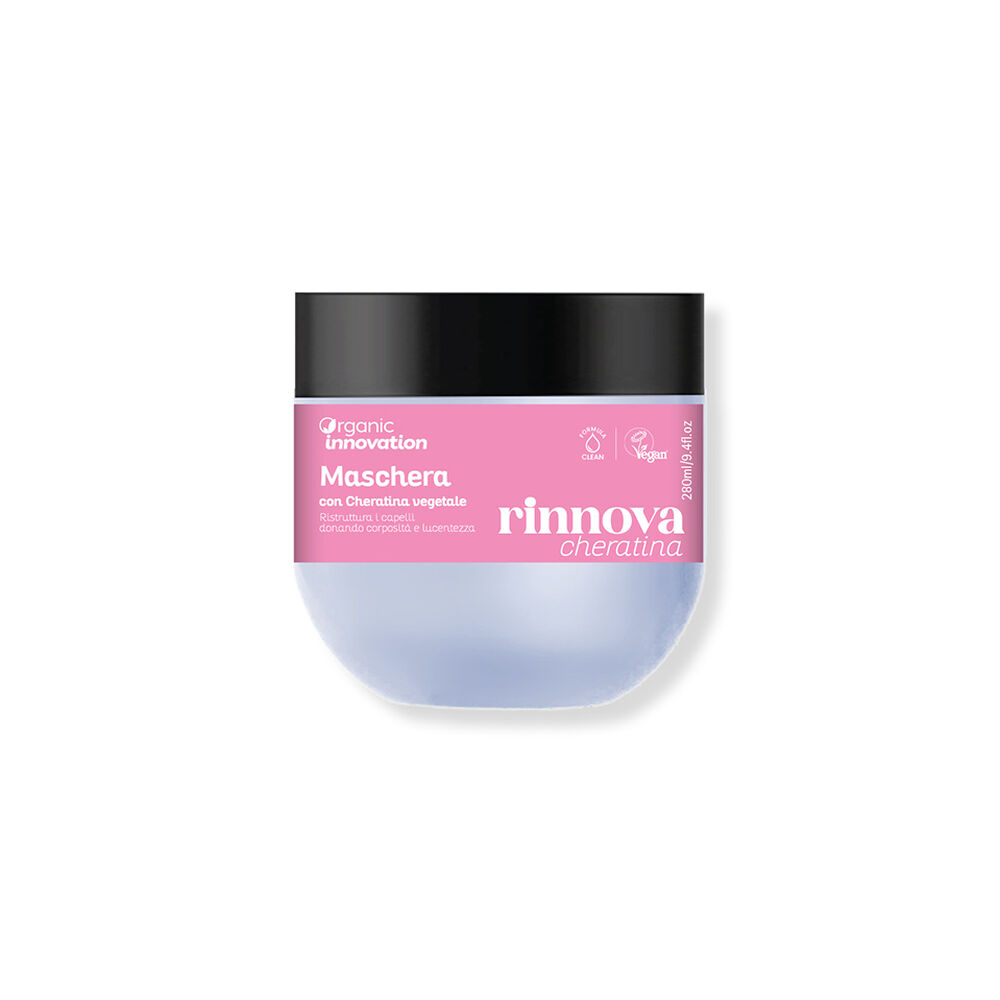 Organic Innovation Maschera Capelli con Cheratina Vegetale 280 ml, , large