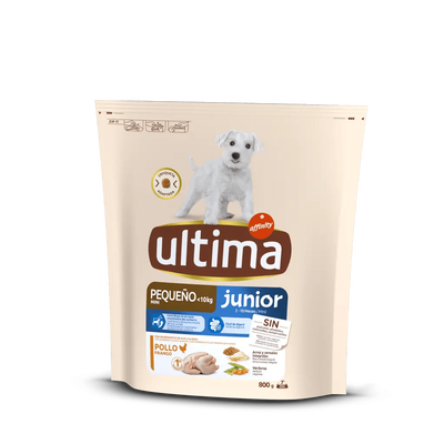 Ultima Dog Mini (1-10 kg) Junior (2-10 Mesi) Pollo 800 g
