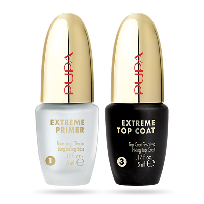 Pupa Kit Extreme Primer + Extreme Top Coat N.001
