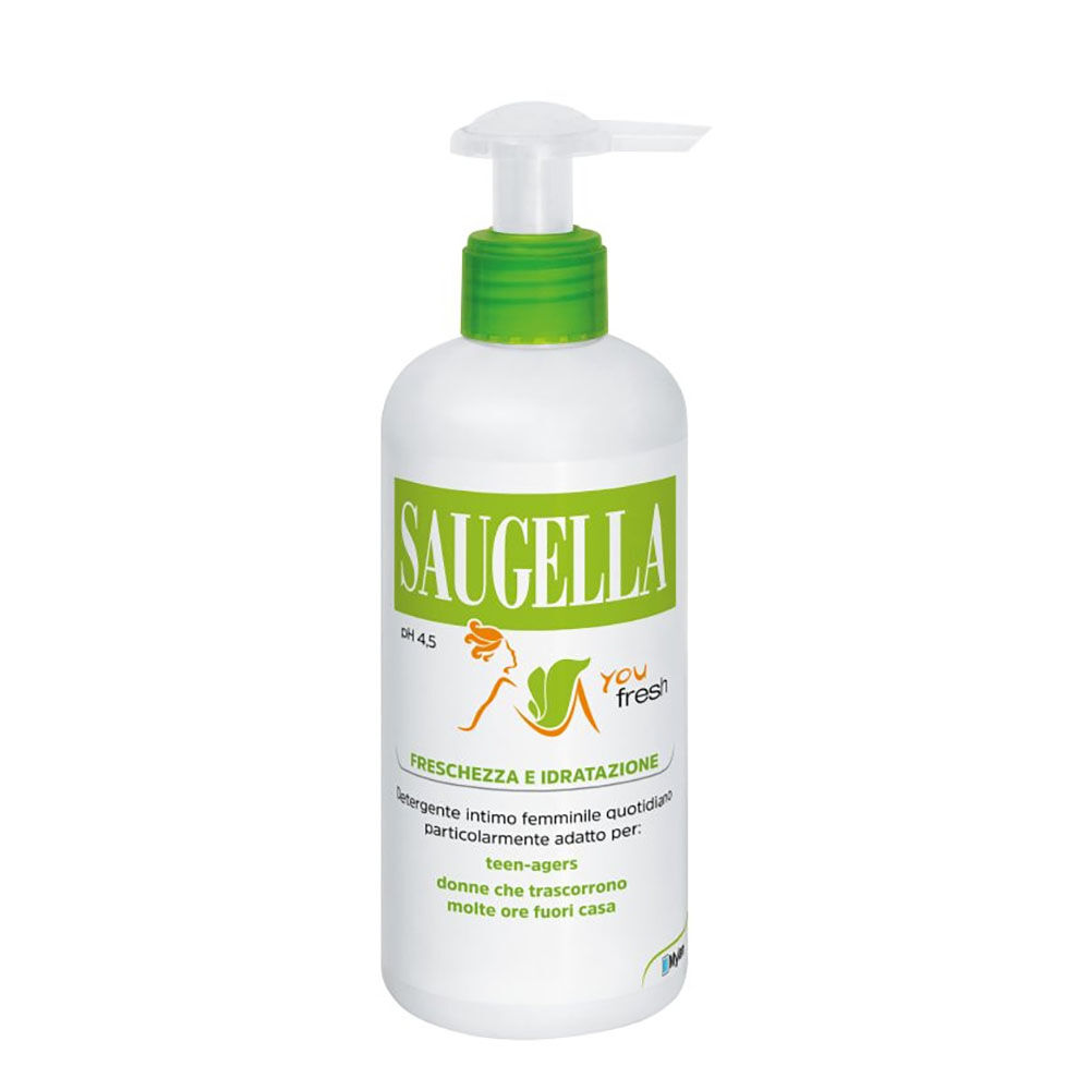 Saugella You Fresh Detergente Intimo Rinfrescante pH 4.5 200 ml, , large