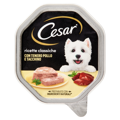 Cesar Dog Ricette Classiche Pollo e Tacchino 150 gr