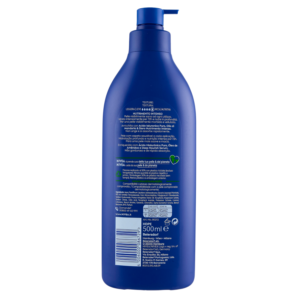 Nivea Crema Corpo Nutriente 500 ml, , large