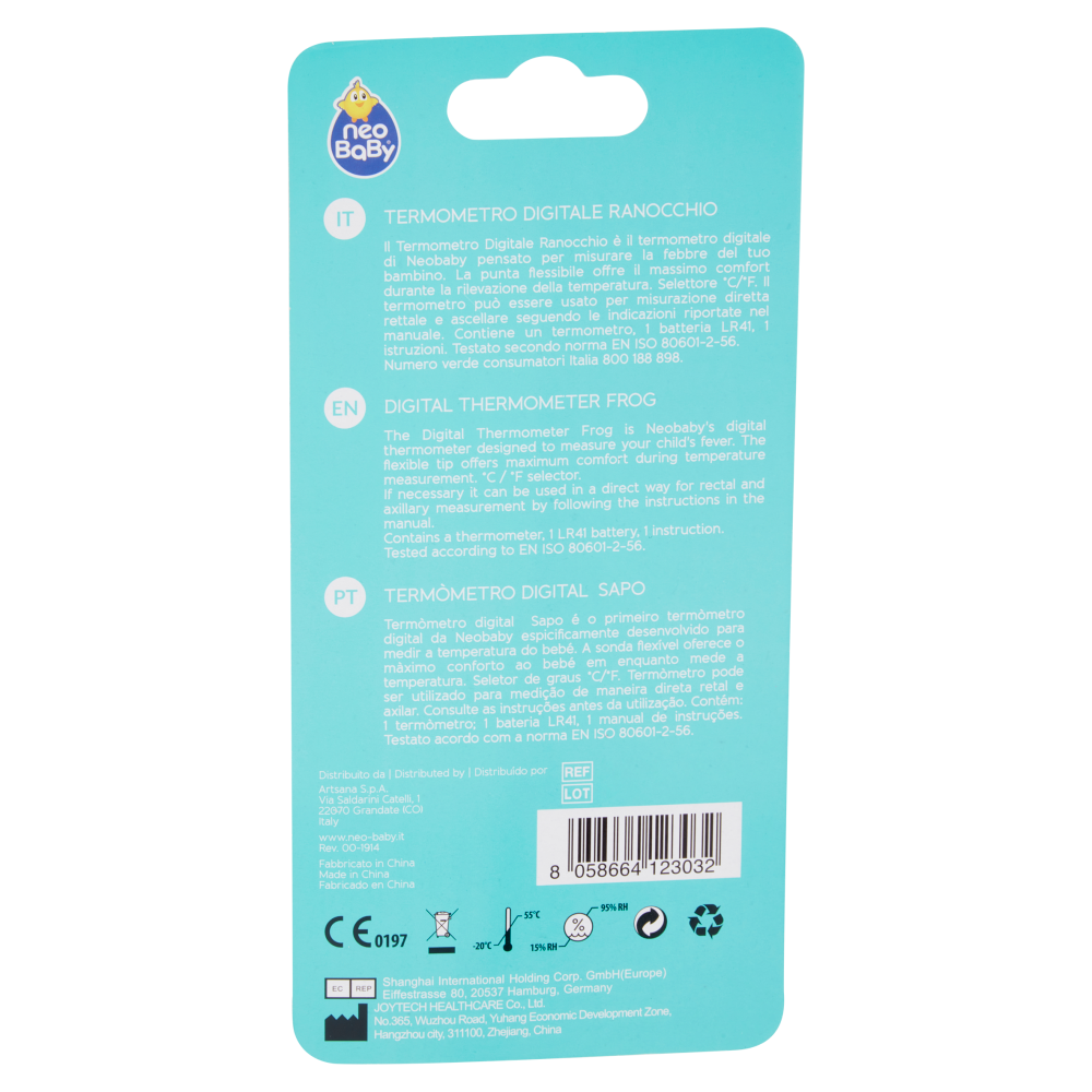 Neo Baby Termometro digitale Ranocchio 0m+, , large