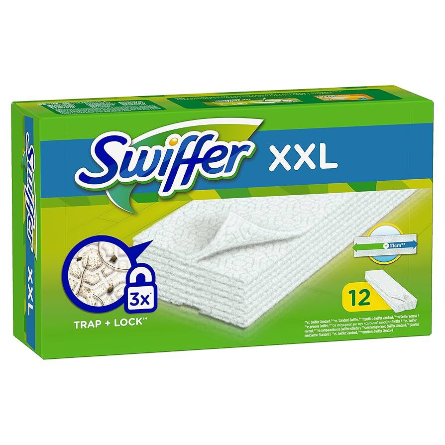 Swiffer Panni Catturapolvere XXL 12 Pezzi - -