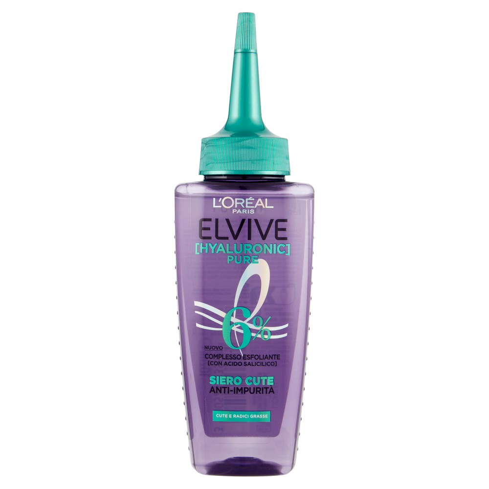 Elvive Hyaluronic Pure Siero Cute Anti-Sebo con Acido Salicilico 102 ml, , large