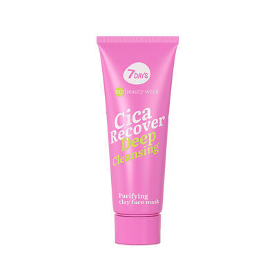 7Days Maschera Viso Purificante Argilla Cica Recover 80 ml