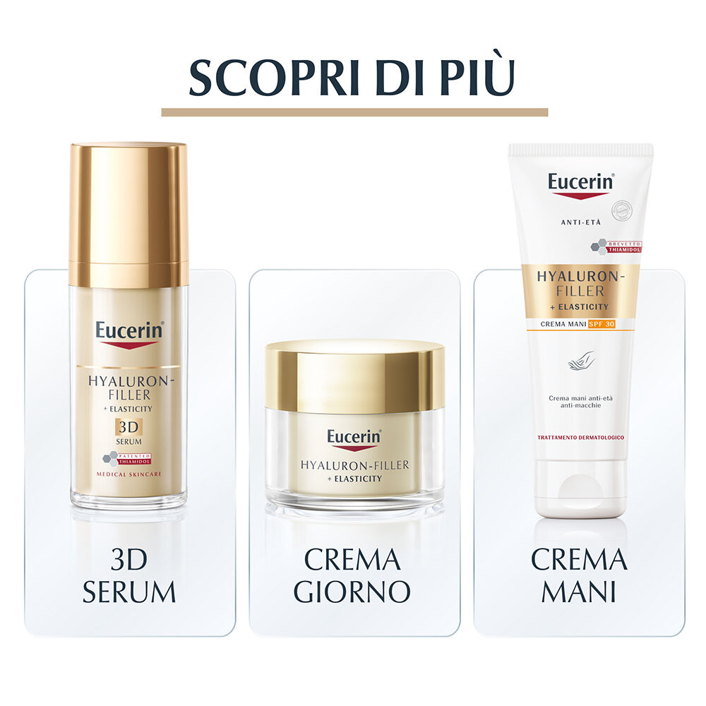 Eucerin Hyaluron Filler+Elasticity Crema Corpo Anti-et&agrave; & Anti-macchie 200 ml, , large