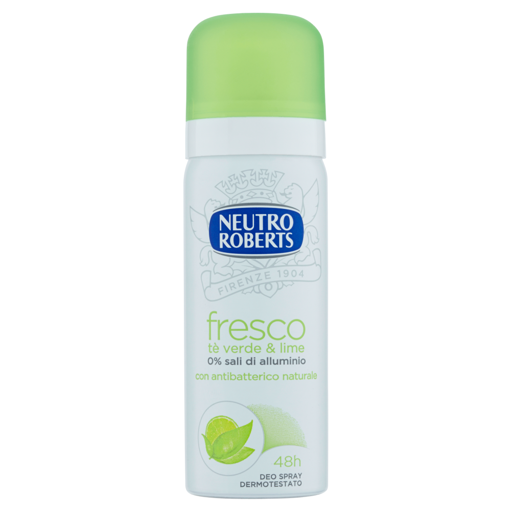 Neutro Roberts Fresco Tè Verde & Lime Deodorante Spray 50 ml - -