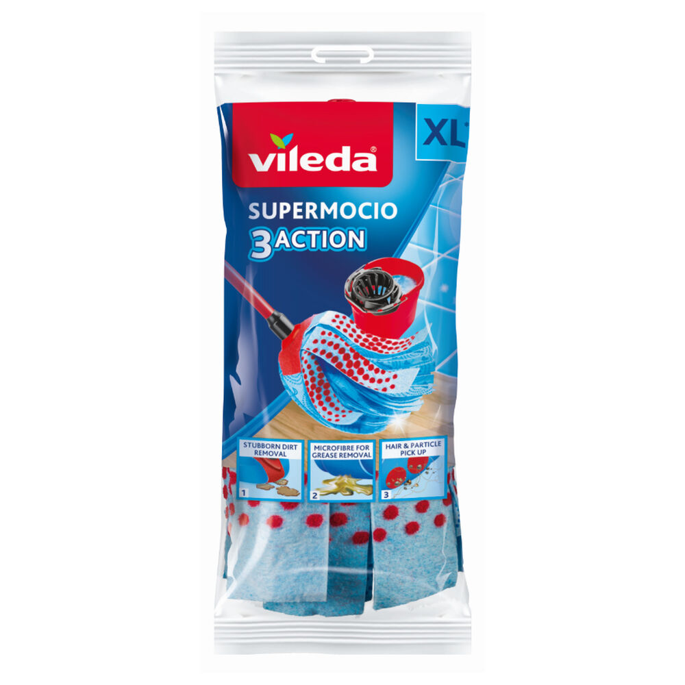 Vileda SuperMocio Ricambio 3Action XL, , large