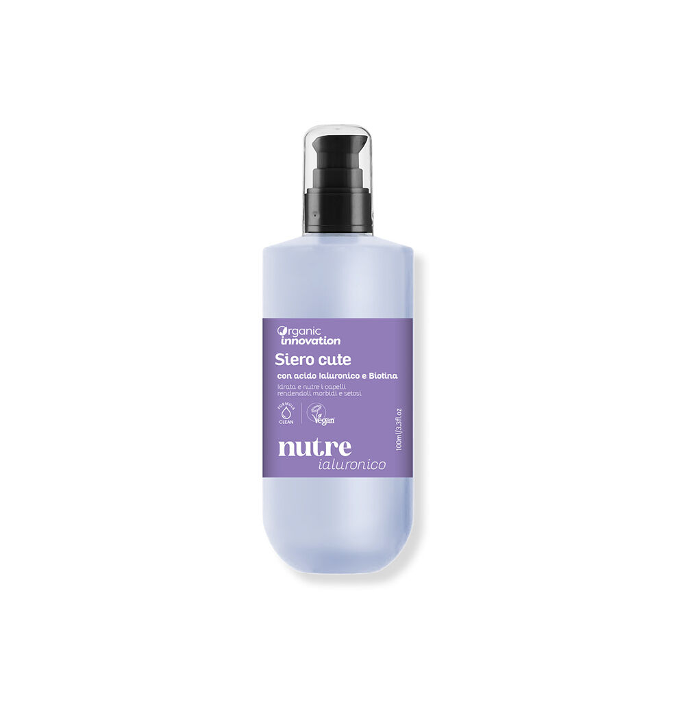 Organic Innovation Siero Cute con Acido Ialuronico e Biotina 100 ml - -