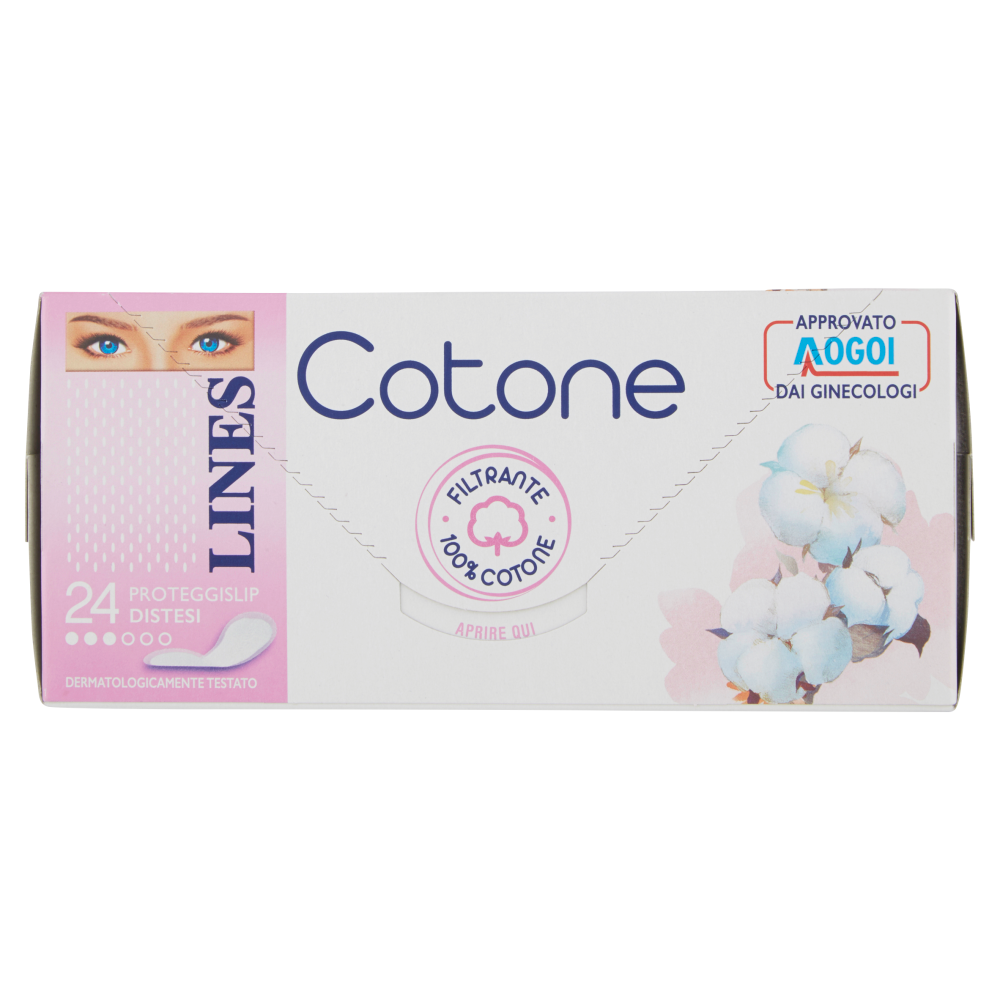 Lines Panty Cotone 24 Proteggislip, , large