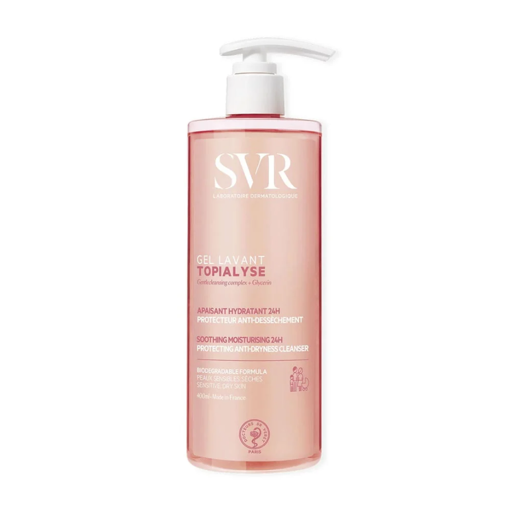 SVR Topialyse Gel Lavant Detergente Lenitivo Idratante 24 h, , large
