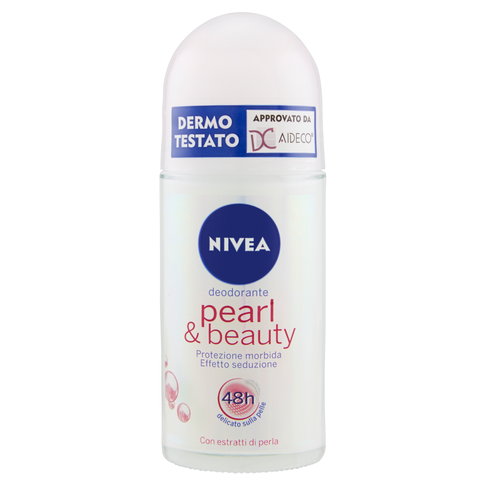 Nivea Pearl & Beauty Deodorante Roll-On 50 ml, , large