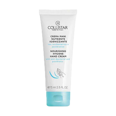 Collistar Crema Mani Nutriente e Igienizzante 75 ml,  Collistar Crema Mani Nutriente e Igienizzante 75 ml
