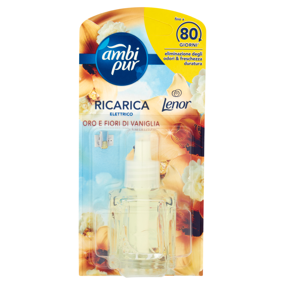 Ambi Pur Lenor Oro E Fiori Vaniglia Profumatore Per Ambienti Elettrico 20 Ml - --image