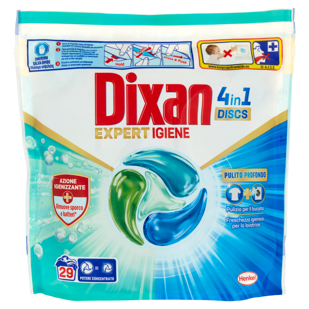 Dixan Discs Expert Igiene 29 Pz	, , large