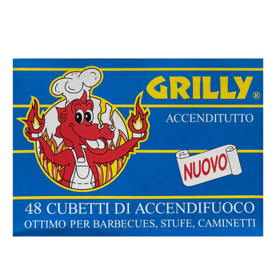 Grilly Accendifuoco 48 Tavolette