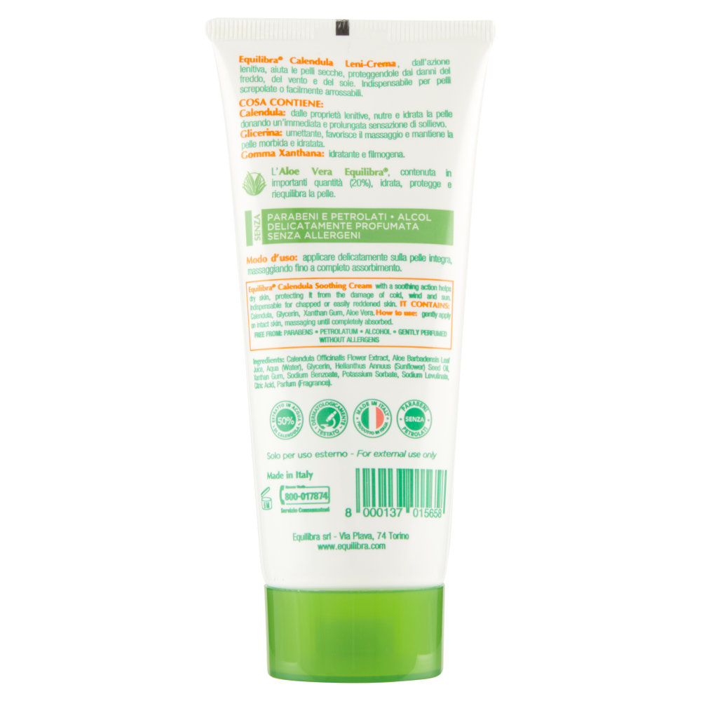 Equilibra Calendula Crema Viso e Corpo 100 ml, , large