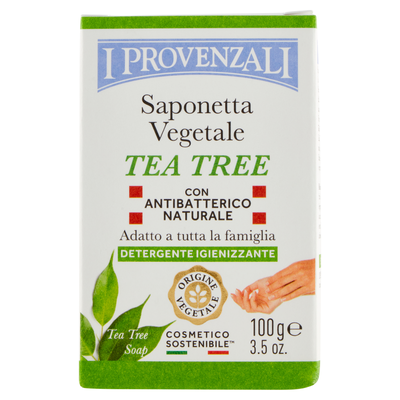 I Provenzali Saponetta Vegetale Tea Tree 100 g