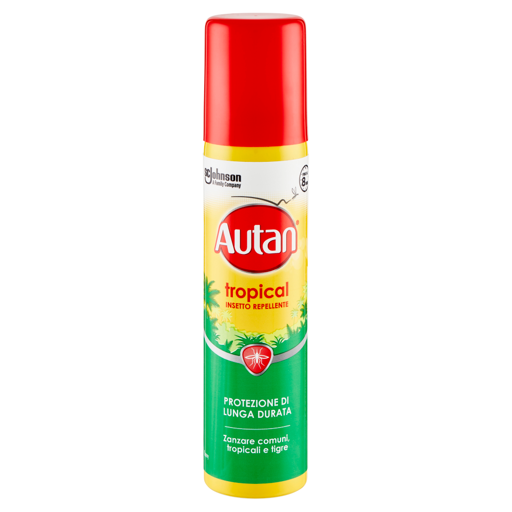 Autan Tropical Insetto Repellente Spray 100 ml, , large