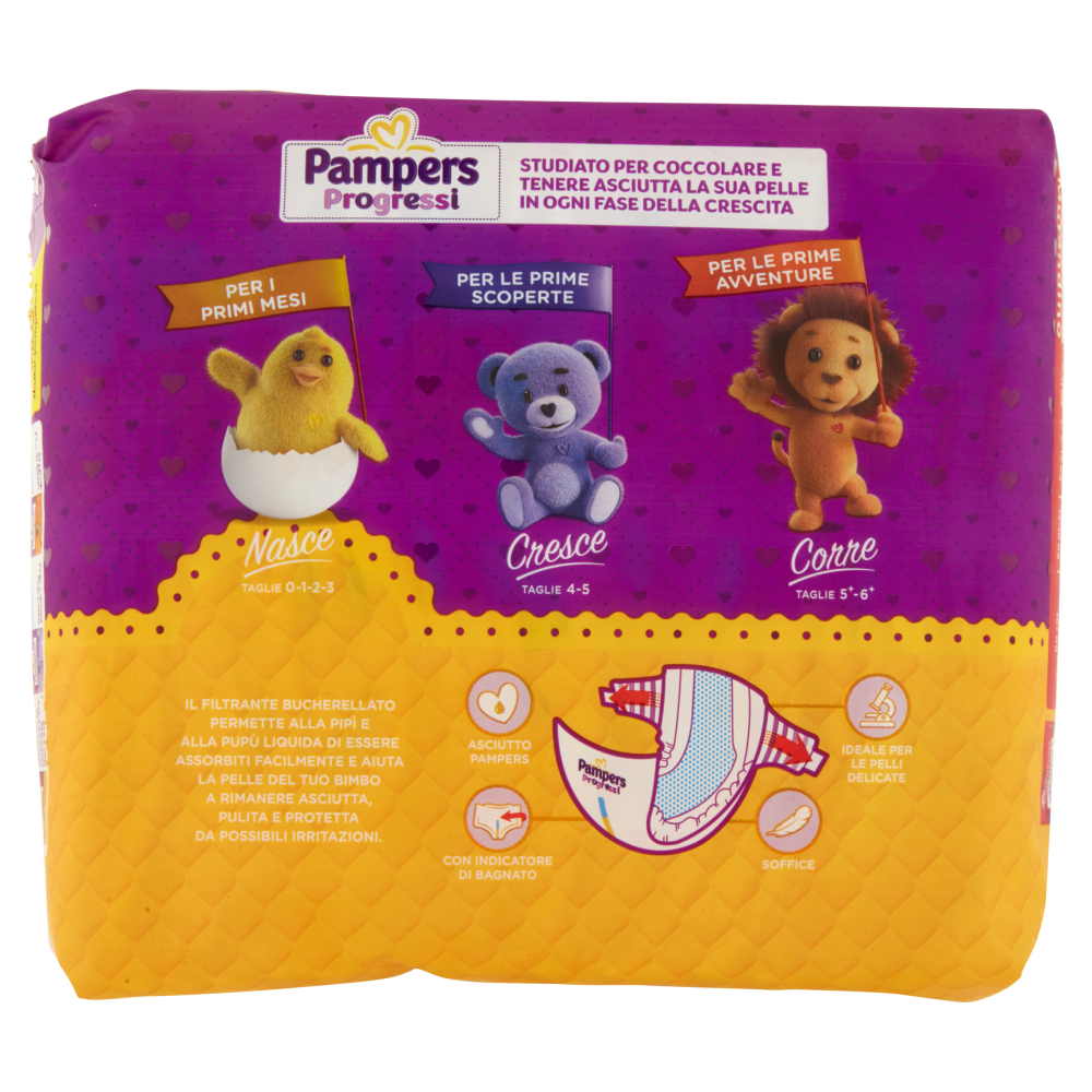 Pampers Progressi 1 Newborn (2-5Kg) 28 Pannolini, , large
