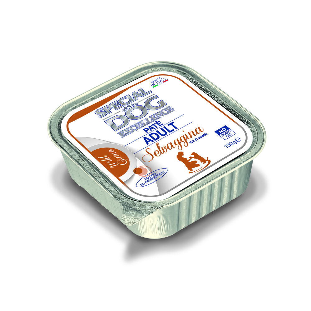 Special Dog Excellence Patè Adult Selvaggina 150 g,  Special Dog Excellence Patè Adult Selvaggina 150 g, , large