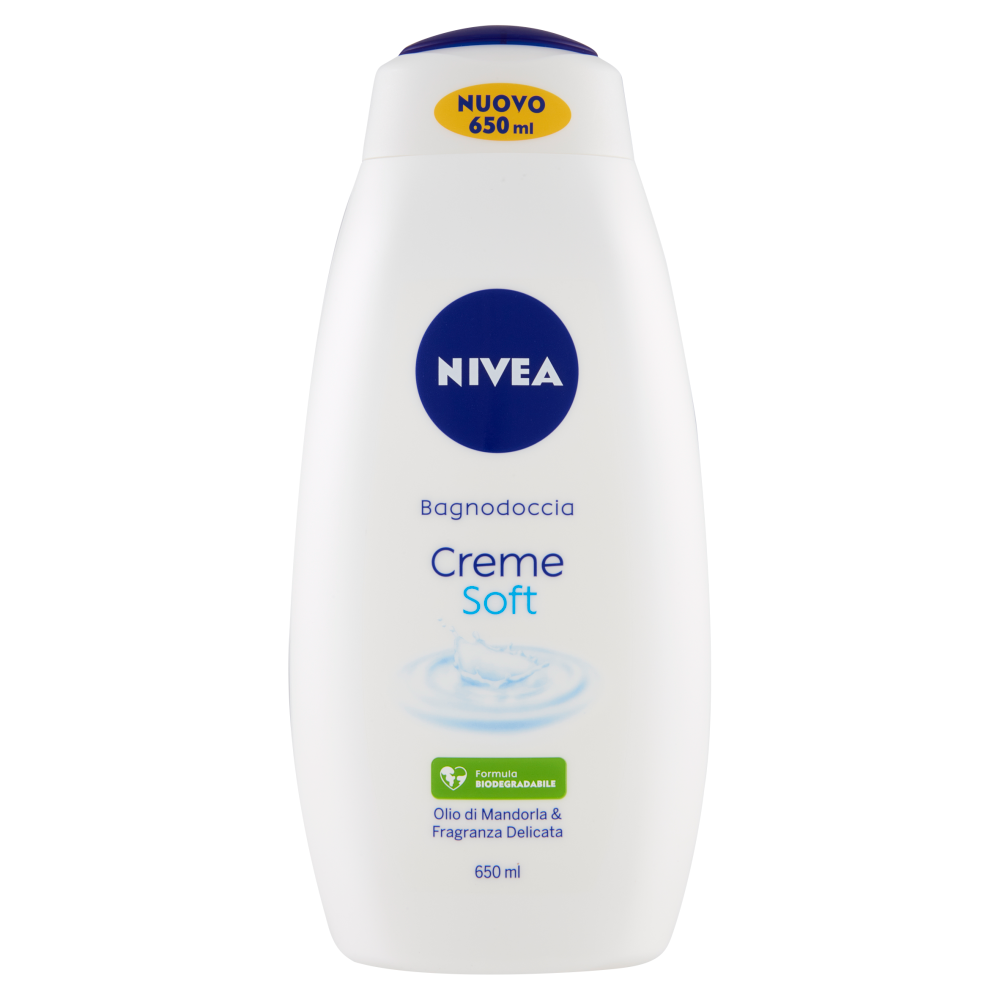 Nivea Creme Soft Bagnodoccia 650 ml, , large