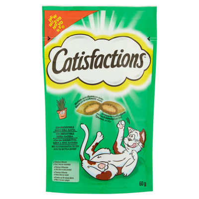 Catisfactions Snack Cat Erba Gatta 60 gr