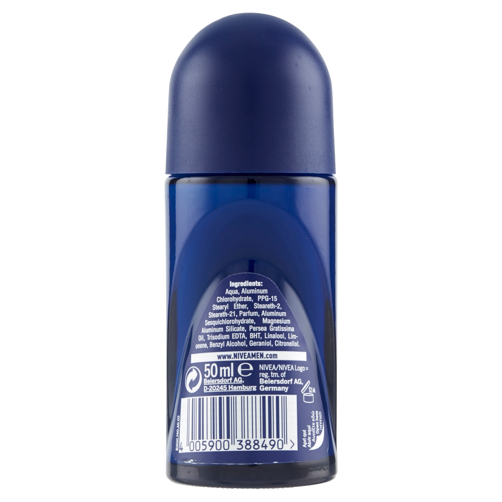 Nivea For Men Dry Deodorante Roll-On 50ml, , large