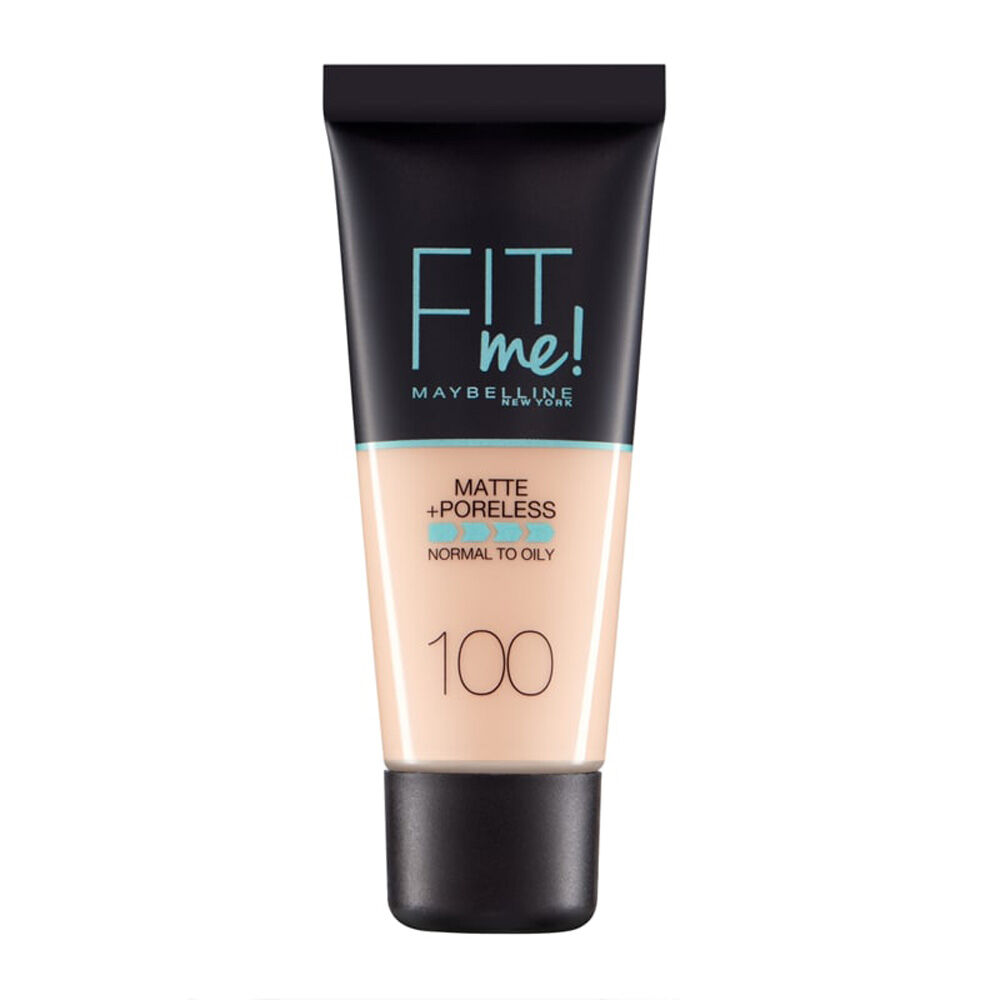 Maybelline Fondotinta Fit Me Matte Poreless N.100 - -