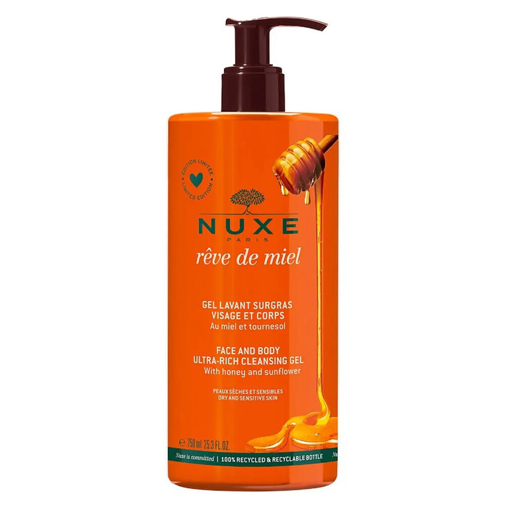 Nuxe Reve De Miel Gel Lavante 750 ml, , large