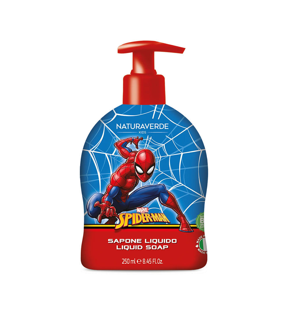 Naturaverde Kids Spider-Man Sapone Liquido Avena 250 ml - -