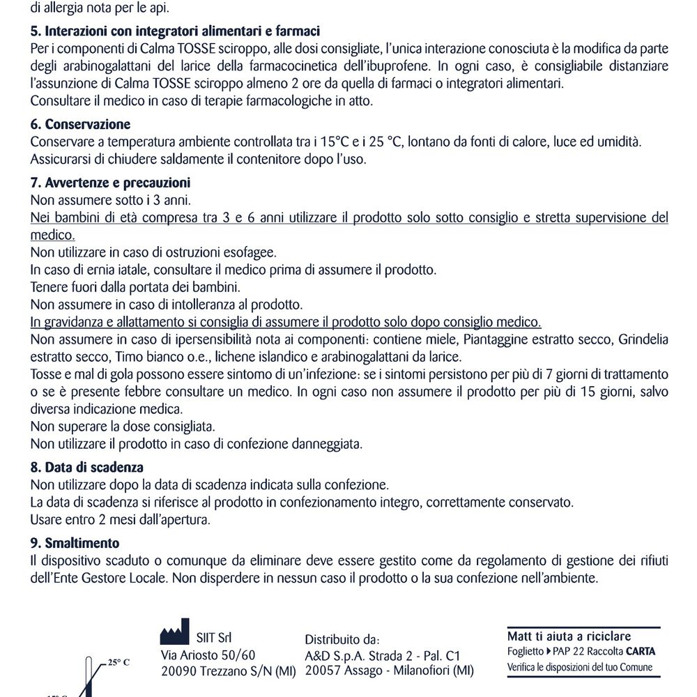 Matt Calma Tosse Sciroppo 158 ml, , large