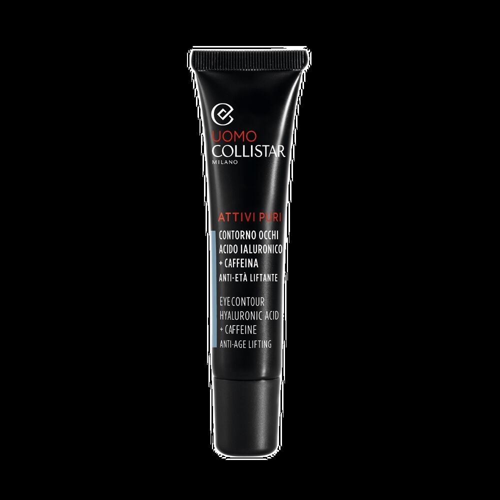 Collistar Uomo Attivi Puri Contorno Occhi Acido Ialuronico + Caffeina 15ml - -