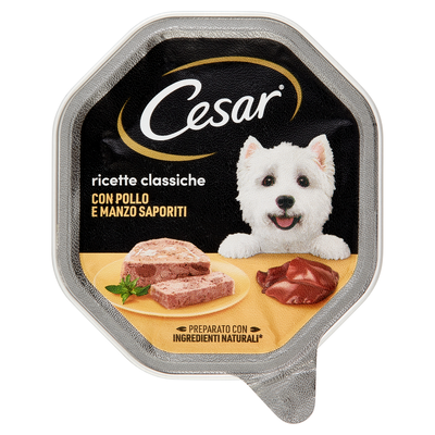 Cesar Dog Ricette Classiche Pollo e Manzo 150 gr
