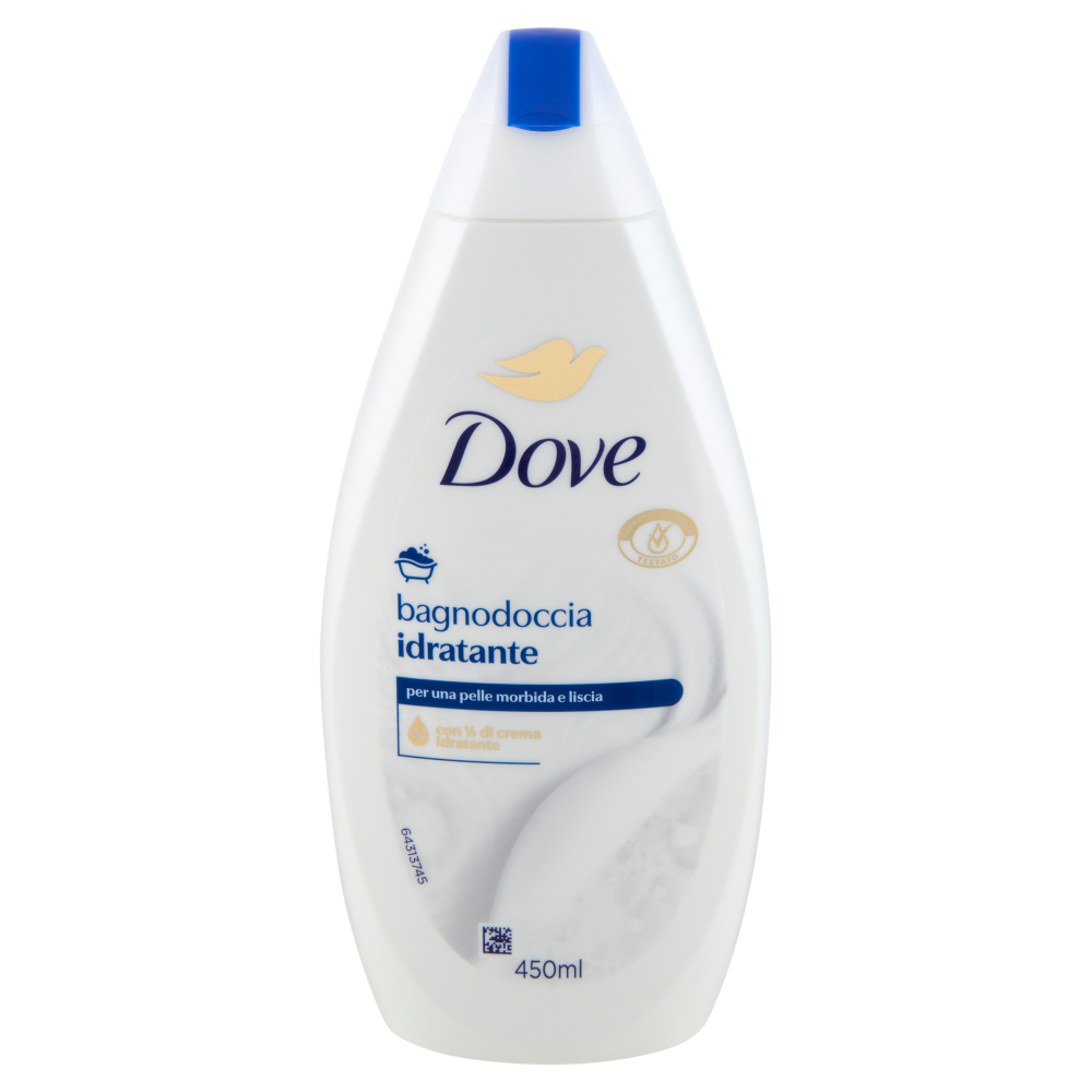 Dove Bagnodoccia Idratante 450 ml, , large