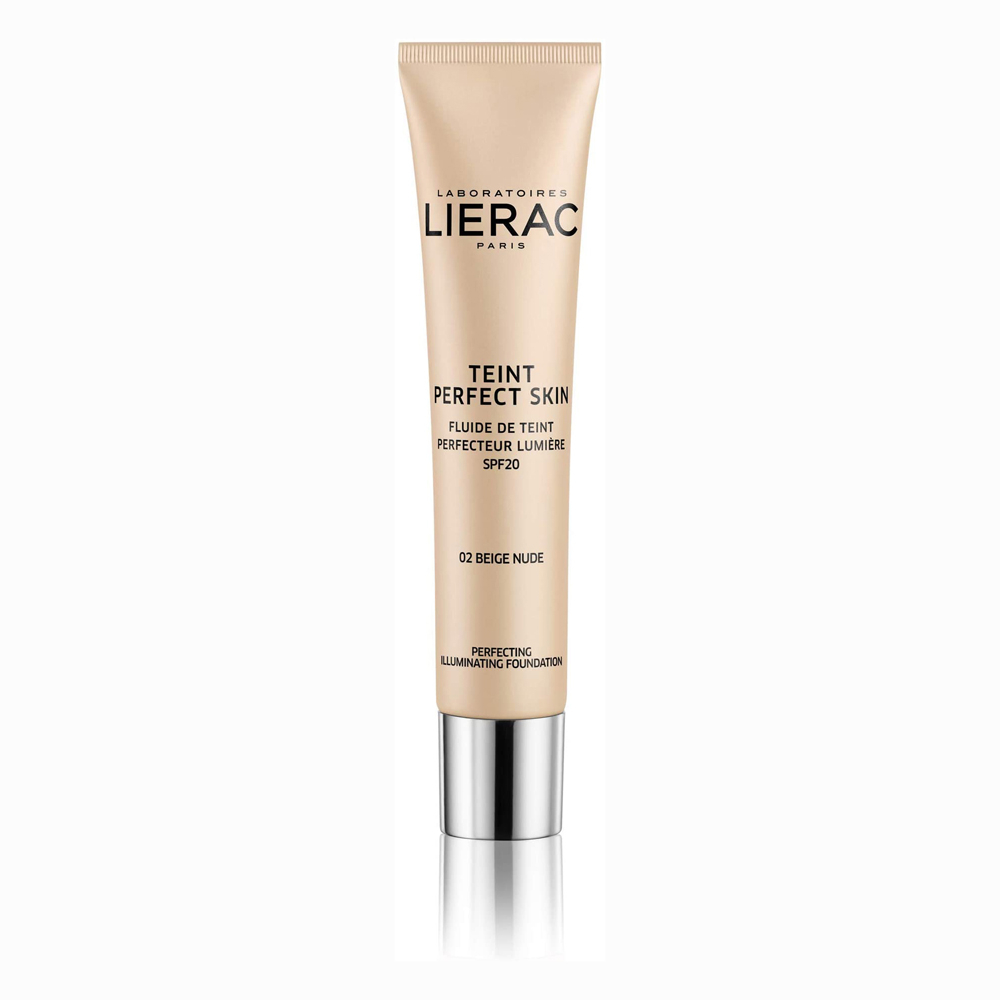 Lierac Teint Perfect Skin Fondotinta Fluido Perfezionatore 02-Beige Nude 30 ml, , large