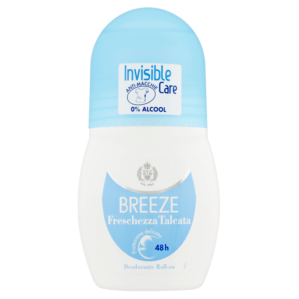 BREEZE - Freschezza talcata - Deodorante Roll-On da 50 Ml - Immagine 8